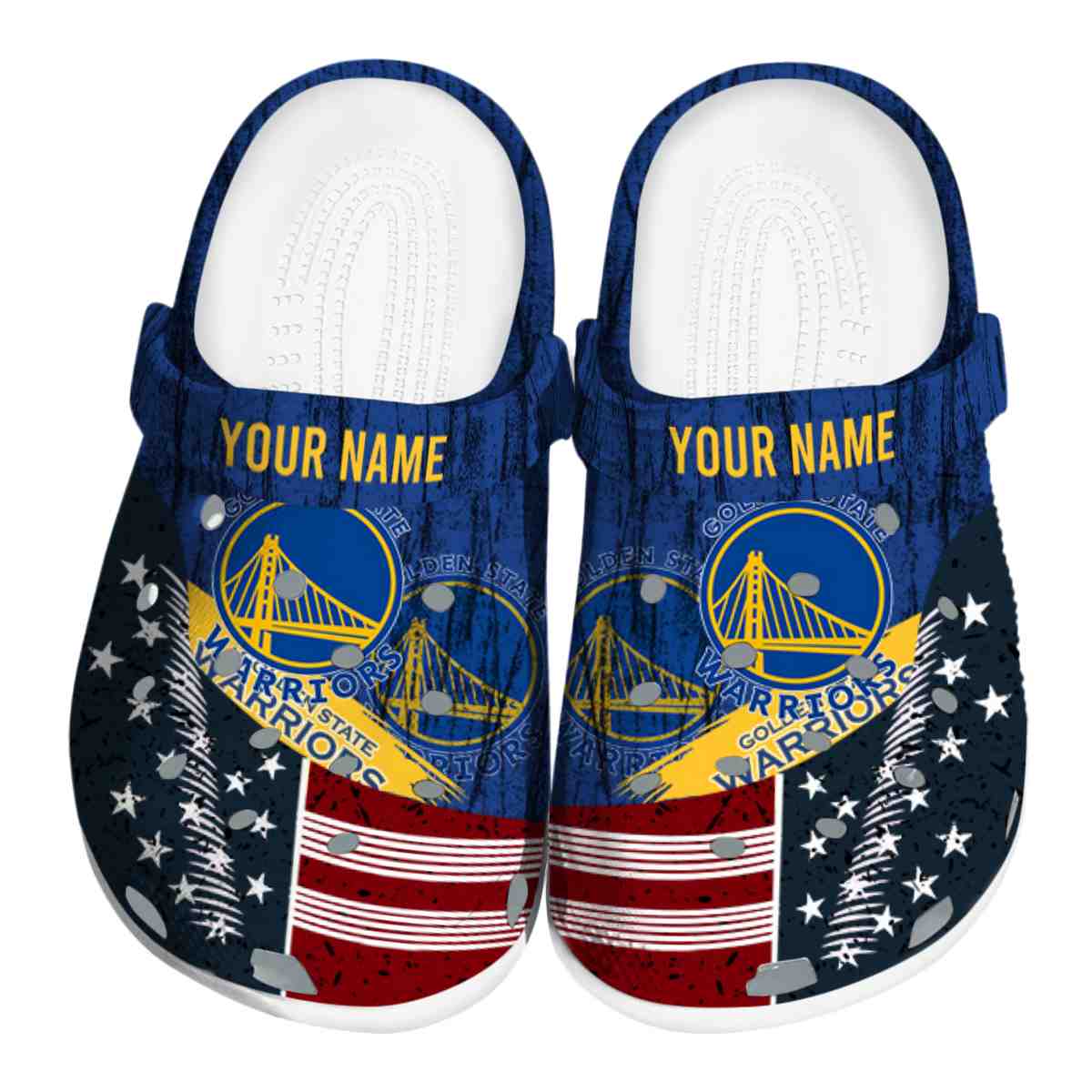 footwearmerch golden state warriors nba sport crocs crocband clogs shoes comfortable for men women and kids paacw