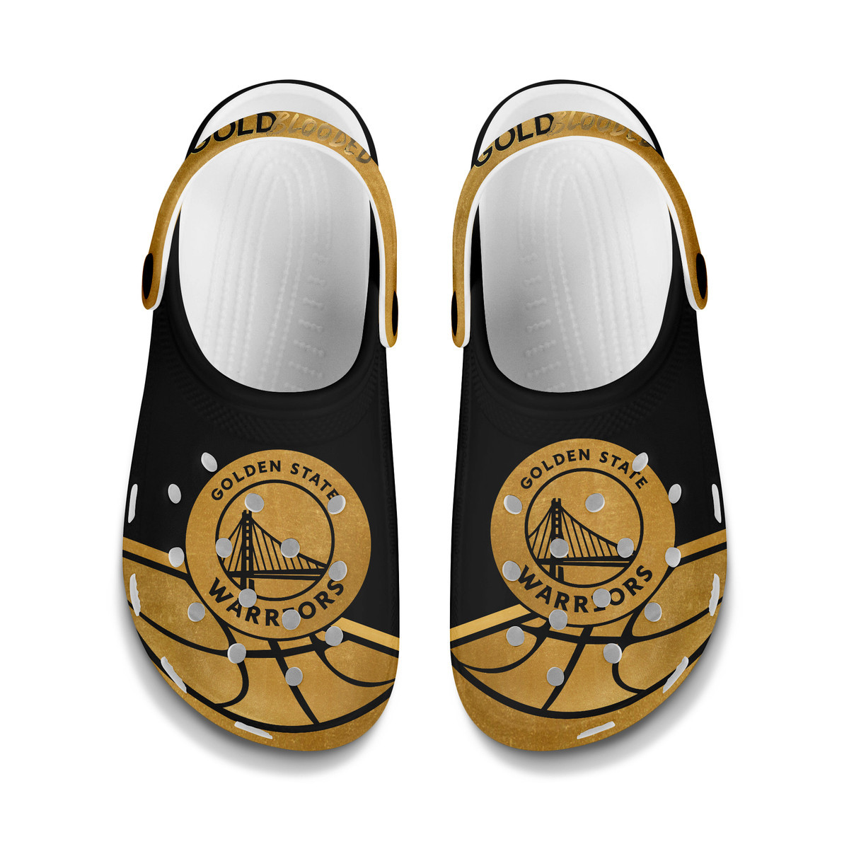 footwearmerch golden state warriors nba sport crocs crocband clogs shoes comfortable for men women and kids xj1mp
