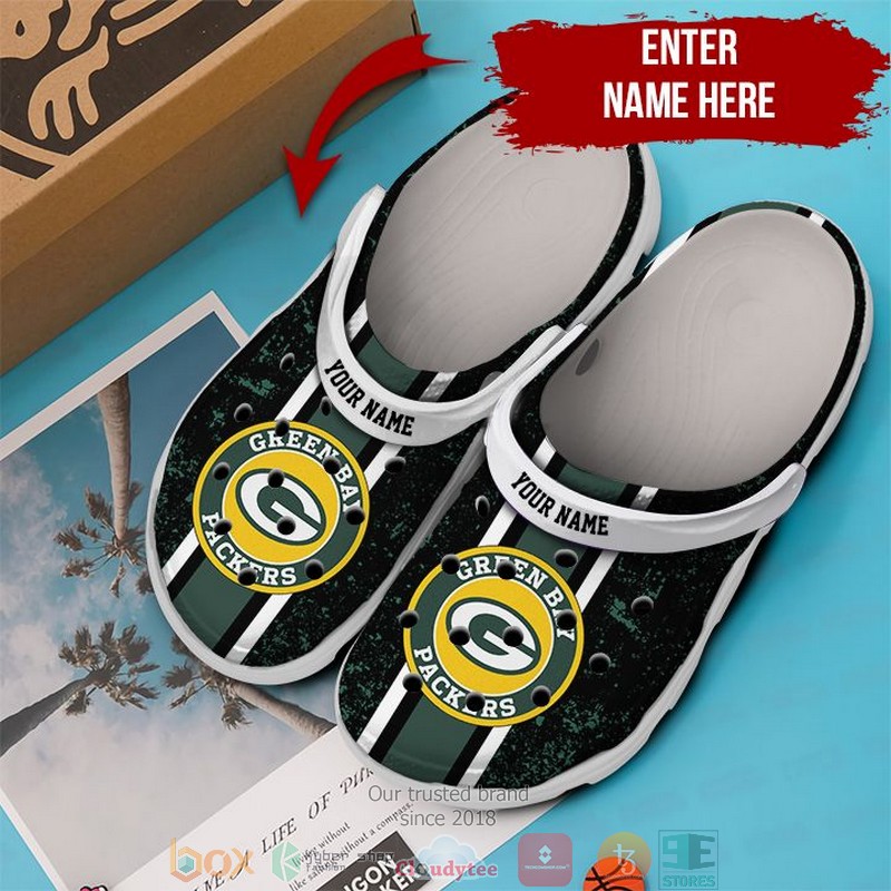 footwearmerch green bay packers nfl sport crocs crocband clogs shoes comfortable for men women and kids krxpv