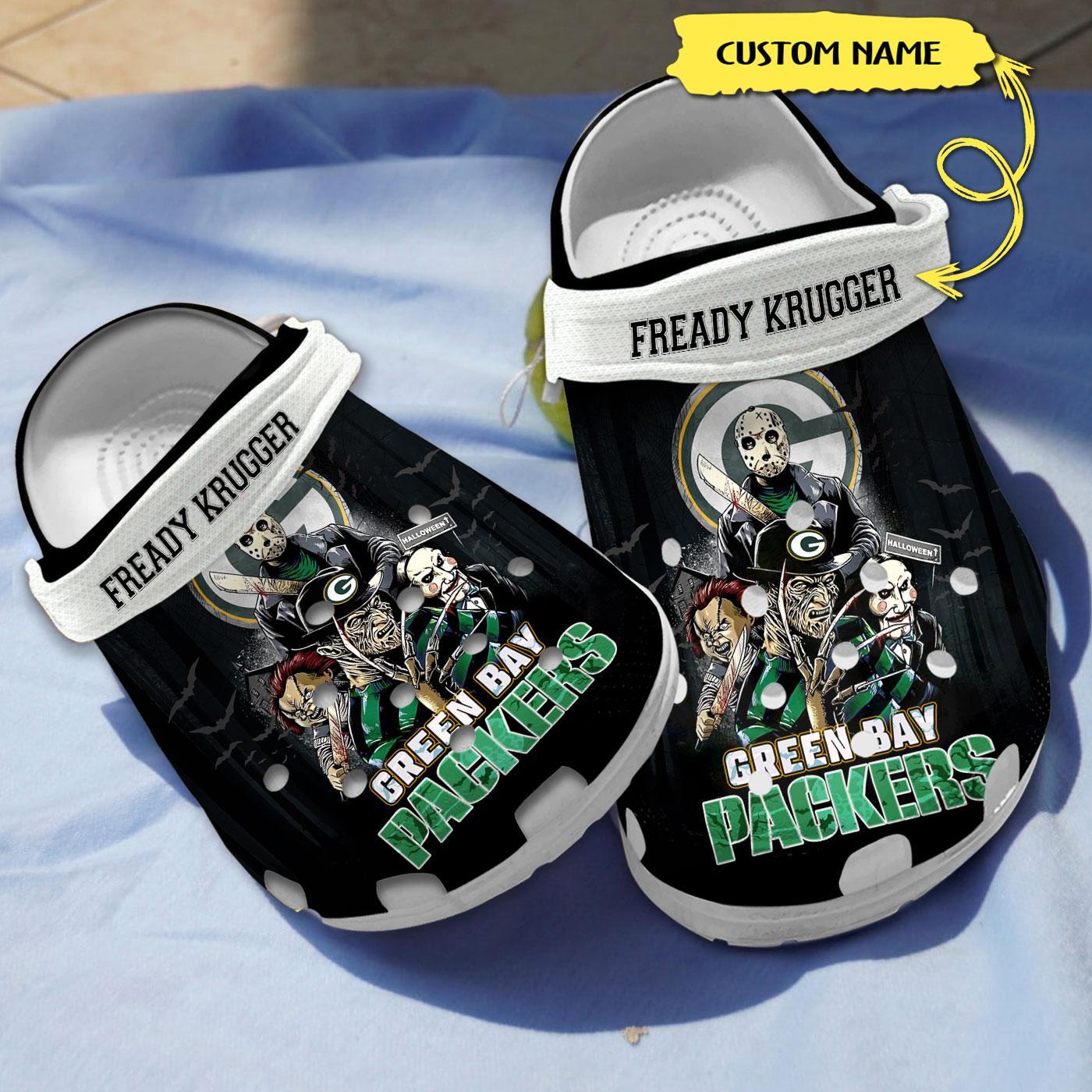 footwearmerch green bay packers nfl sport crocs crocband clogs shoes comfortable for men women and kids lja6r