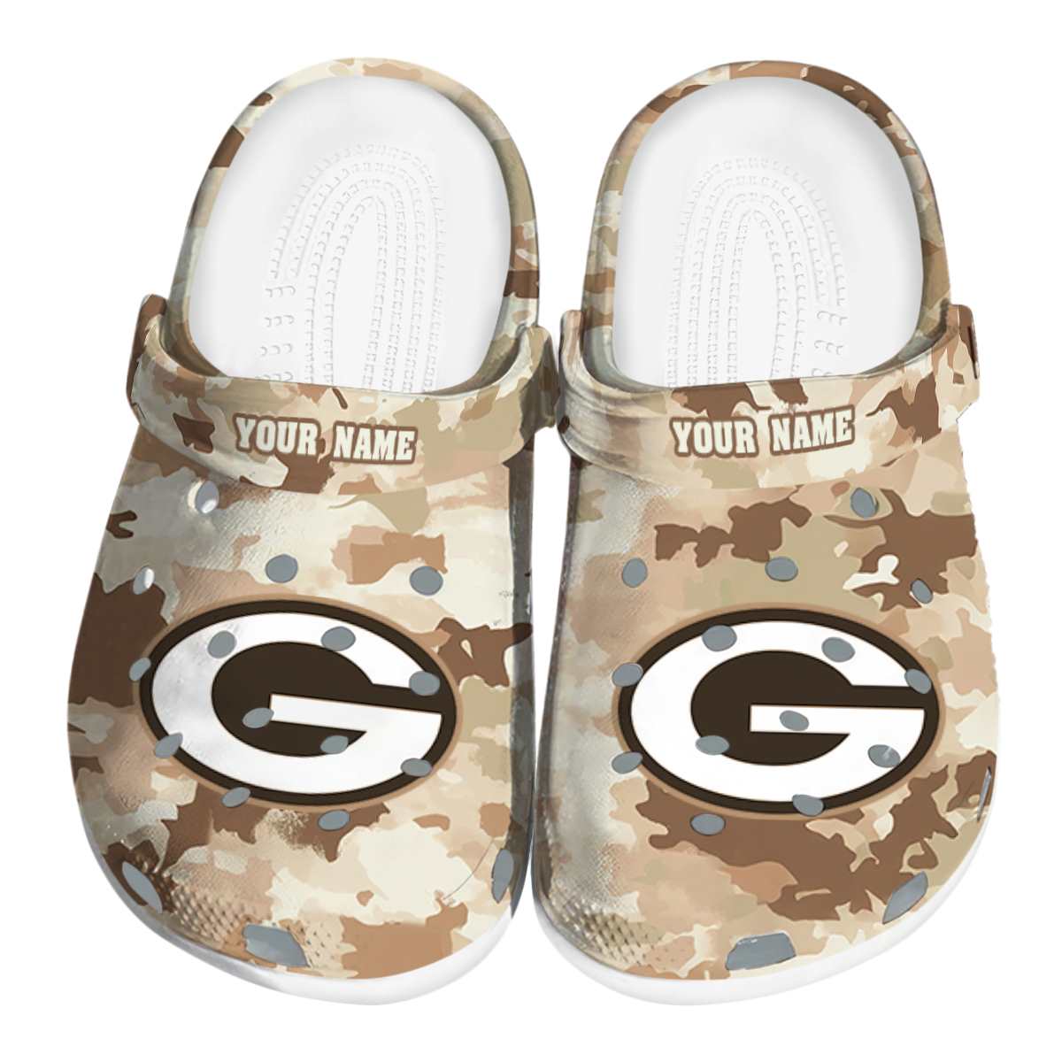 footwearmerch green bay packers nfl sport crocs crocband clogs shoes comfortable for men women and kids meqfe