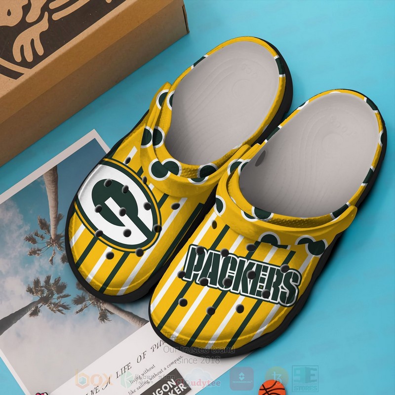 footwearmerch green bay packers nfl sport crocs crocband clogs shoes comfortable for men women and kids xtph6