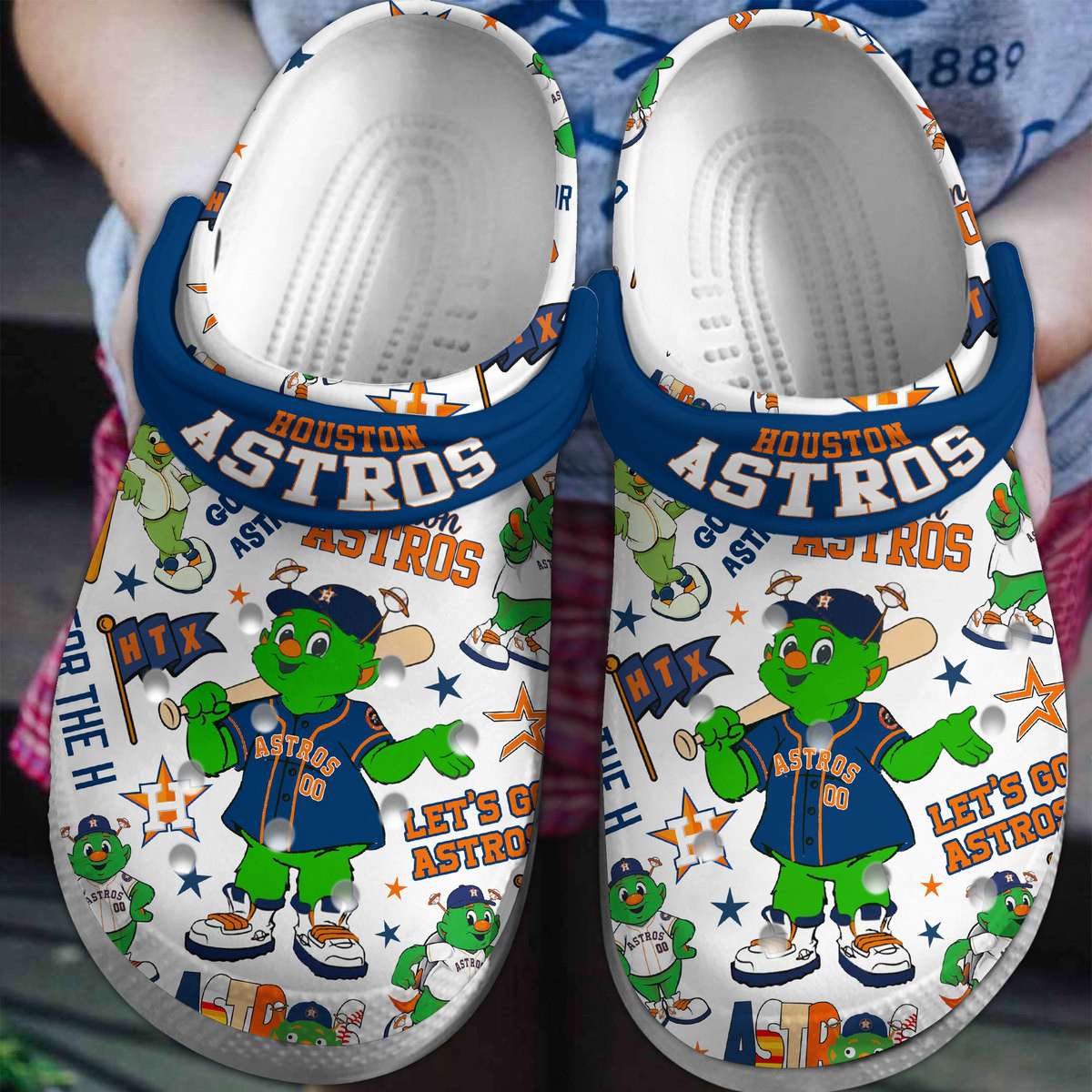 footwearmerch houston astros baseball mlb sport crocs crocband clogs shoes comfortable for men women and kids cf4zg