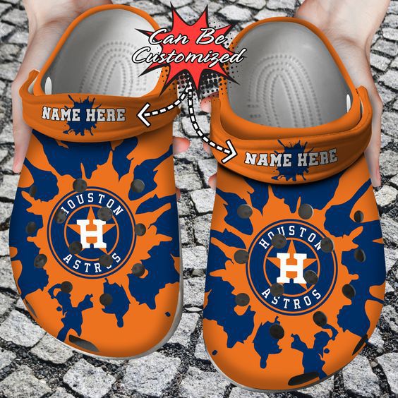 footwearmerch houston astros mlb sport crocs crocband clogs shoes comfortable for men women and kids 2h7ya