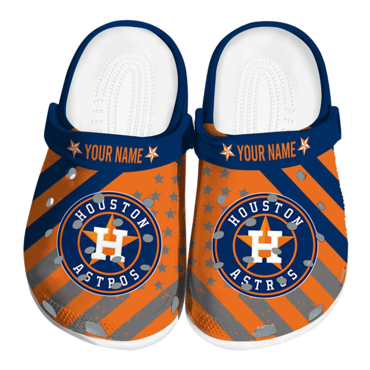 footwearmerch houston astros mlb sport crocs crocband clogs shoes comfortable for men women and kids bedbb