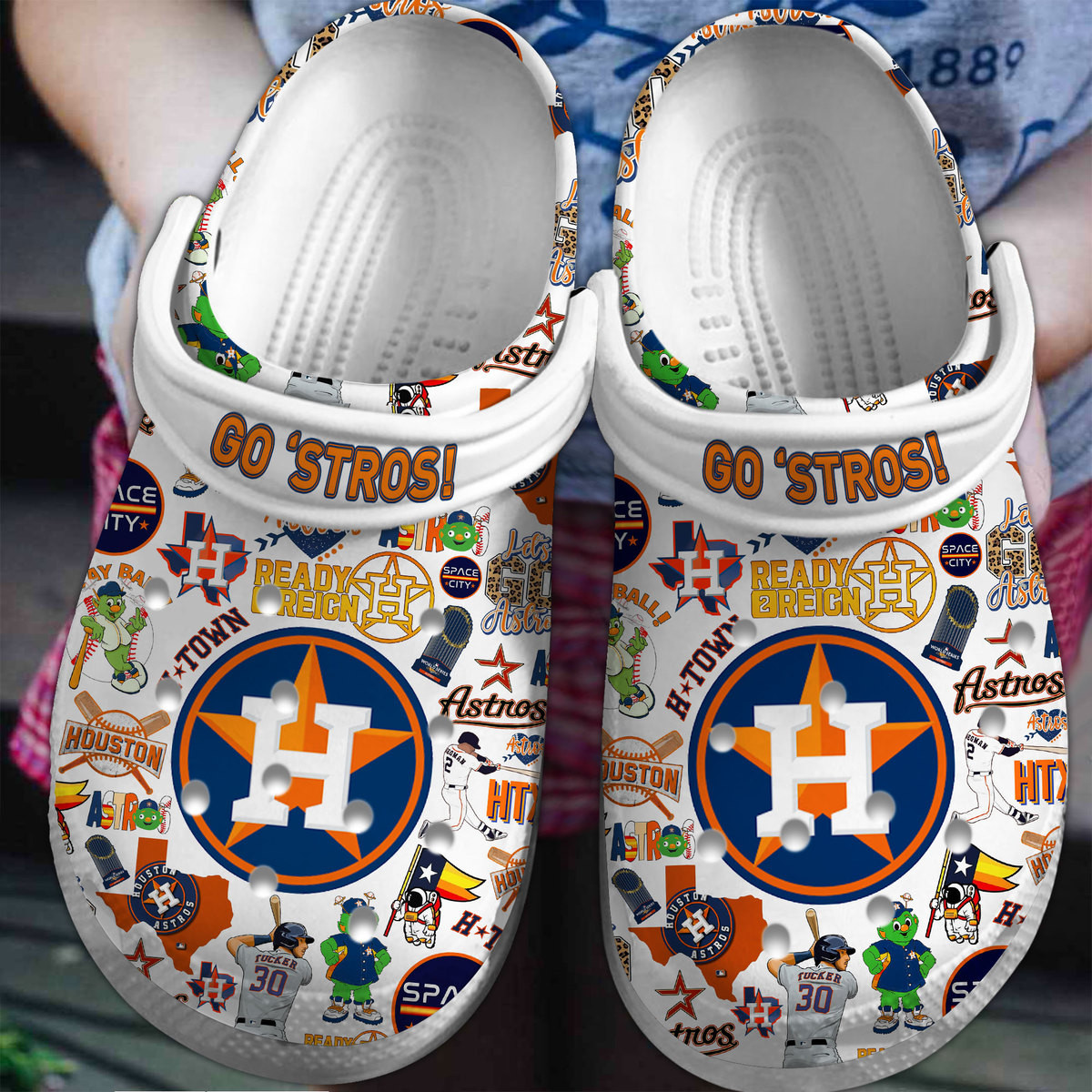 footwearmerch houston astros mlb sport crocs crocband clogs shoes comfortable for men women and kids bgp0q