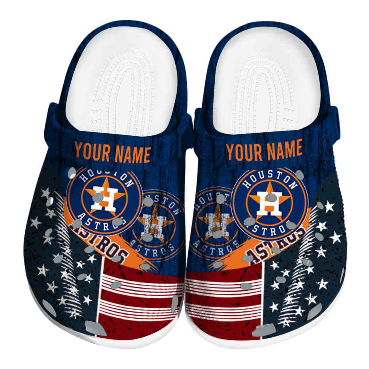 footwearmerch houston astros mlb sport crocs crocband clogs shoes comfortable for men women and kids foxie