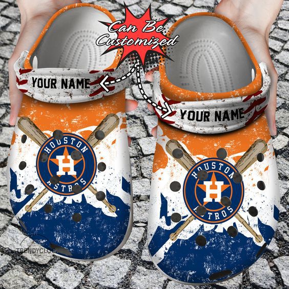 footwearmerch houston astros mlb sport crocs crocband clogs shoes comfortable for men women and kids jdtvd