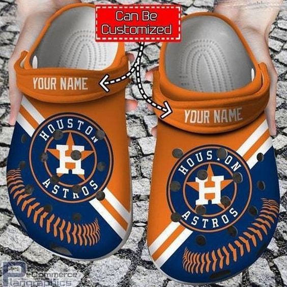 footwearmerch houston astros mlb sport crocs crocband clogs shoes comfortable for men women and kids m9h4u