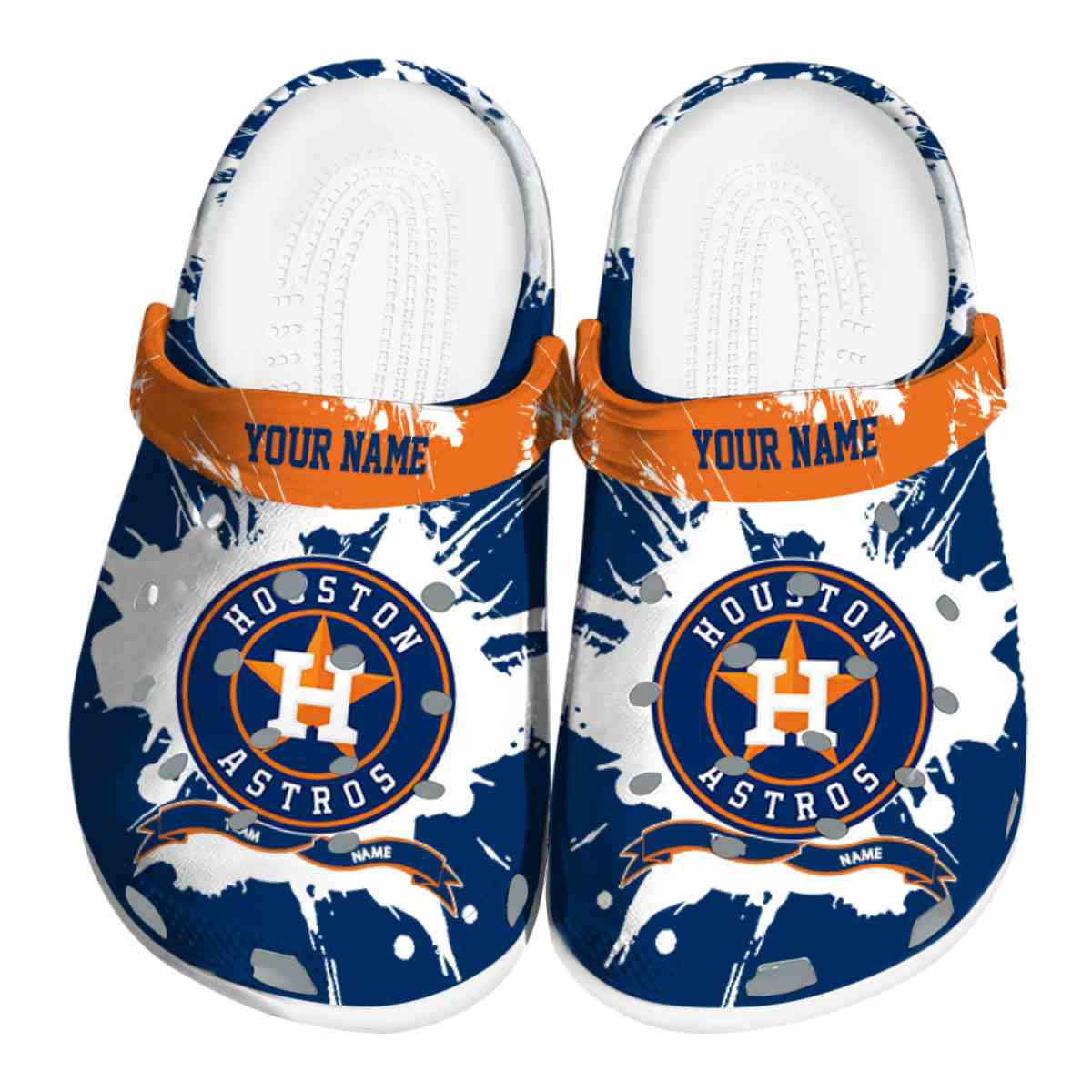 footwearmerch houston astros mlb sport crocs crocband clogs shoes comfortable for men women and kids nshf6