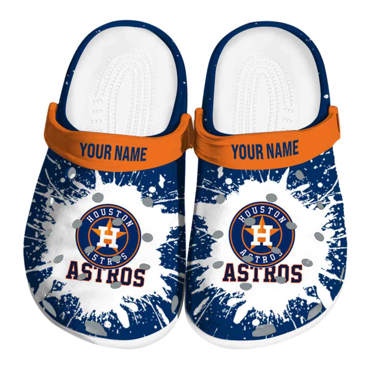 footwearmerch houston astros mlb sport crocs crocband clogs shoes comfortable for men women and kids soizq