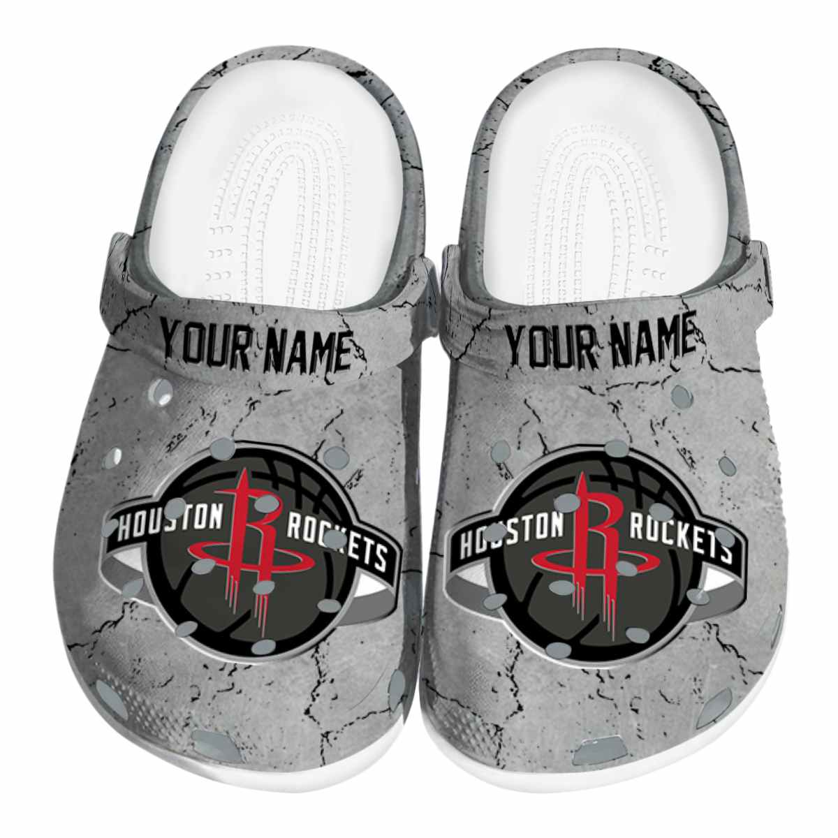 footwearmerch houston rockets nba sport crocs crocband clogs shoes comfortable for men women and kids nhgej