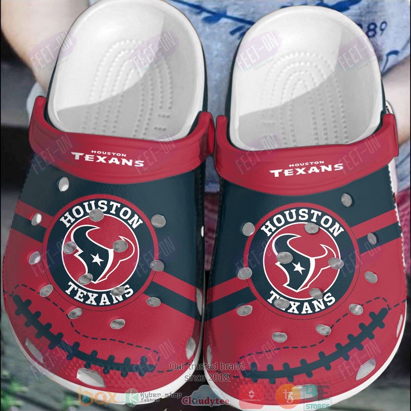 footwearmerch houston texans nfl sport crocs crocband clogs shoes comfortable for men women and kids 6mzli