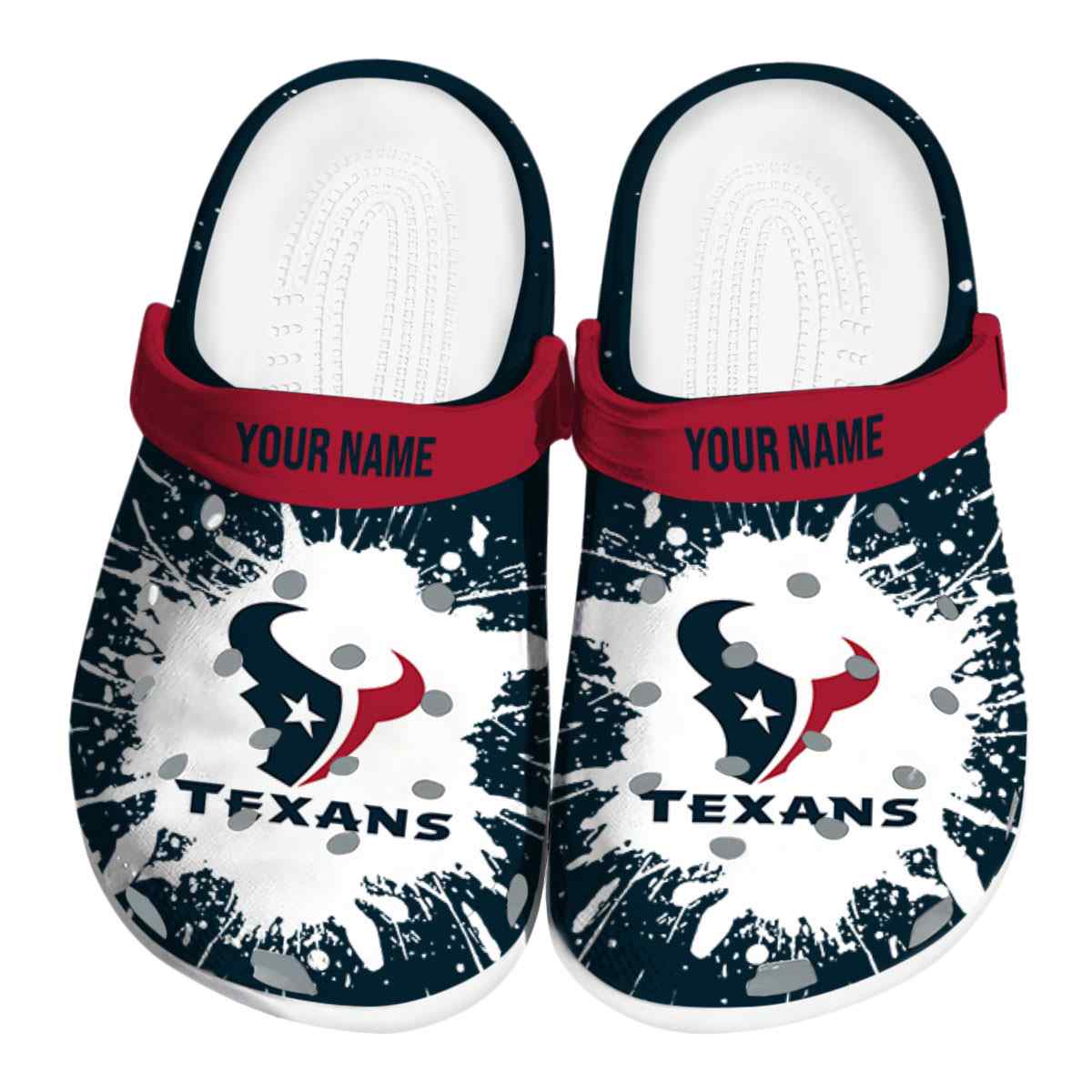 footwearmerch houston texans nfl sport crocs crocband clogs shoes comfortable for men women and kids co6zb