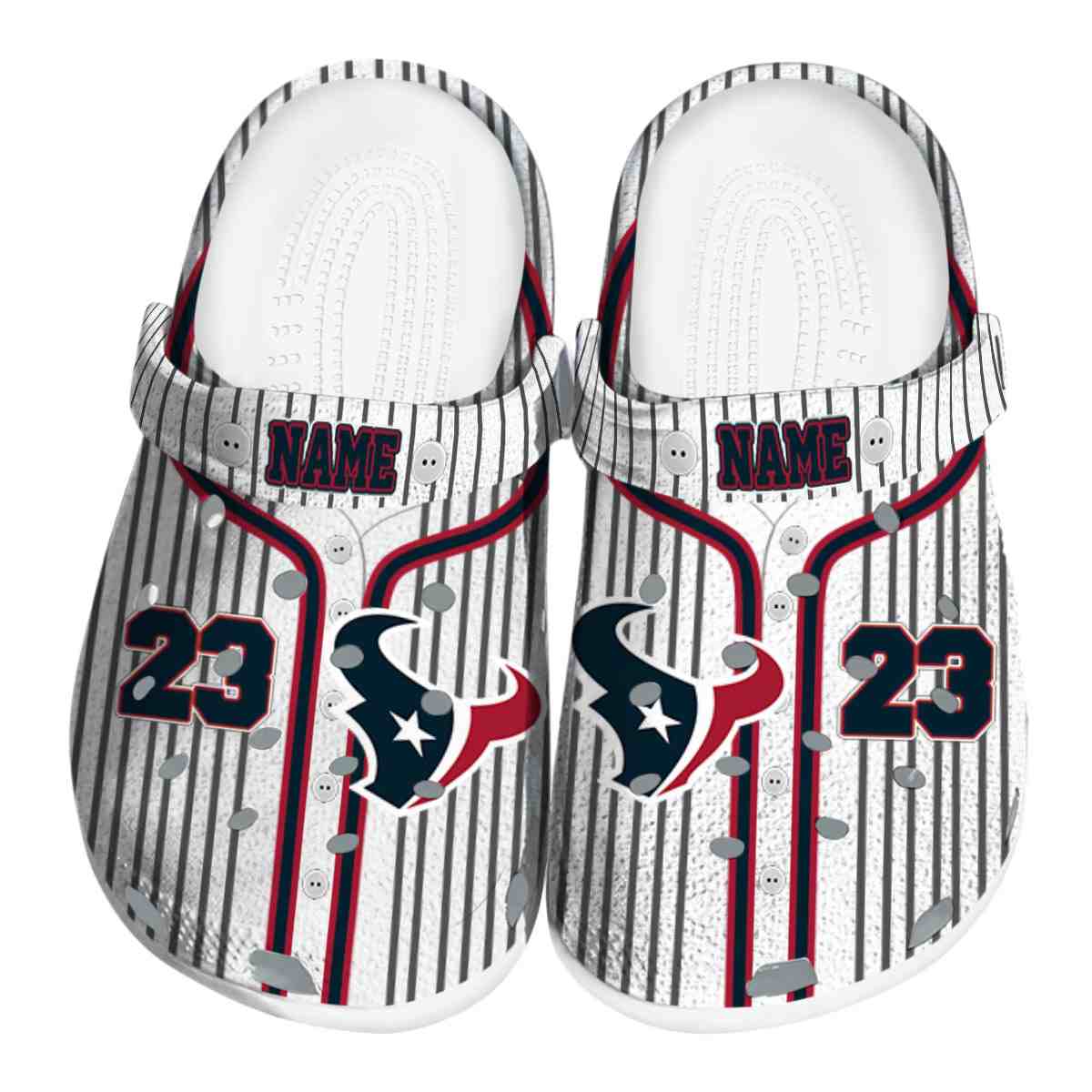 footwearmerch houston texans nfl sport crocs crocband clogs shoes comfortable for men women and kids edpyr