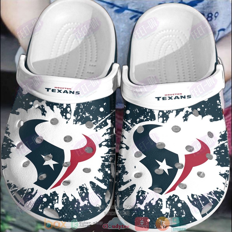 footwearmerch houston texans nfl sport crocs crocband clogs shoes comfortable for men women and kids s39rt