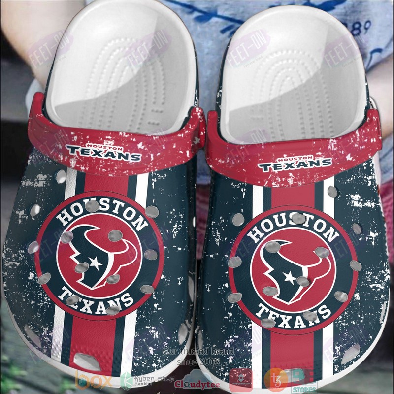 footwearmerch houston texans nfl sport crocs crocband clogs shoes comfortable for men women and kids vnj8m