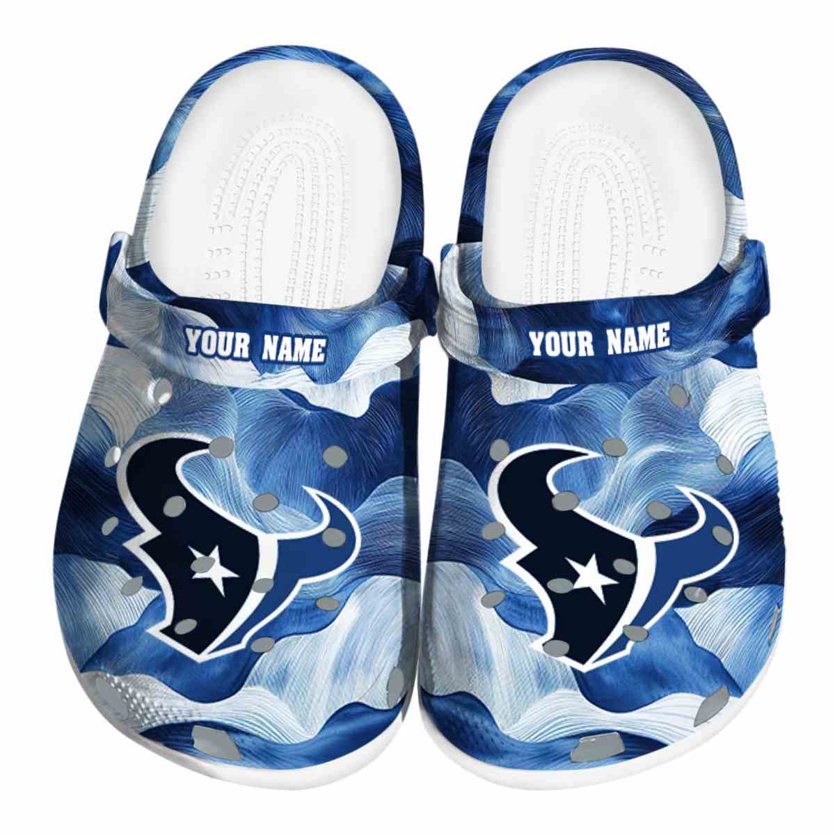 footwearmerch houston texans nfl sport crocs crocband clogs shoes comfortable for men women and kids zn45e