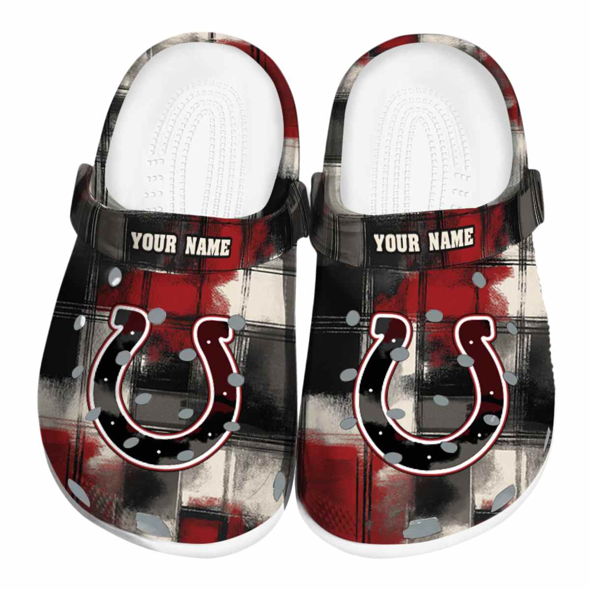 footwearmerch indianapolis colts nfl sport crocs crocband clogs shoes comfortable for men women and kids 3if3c