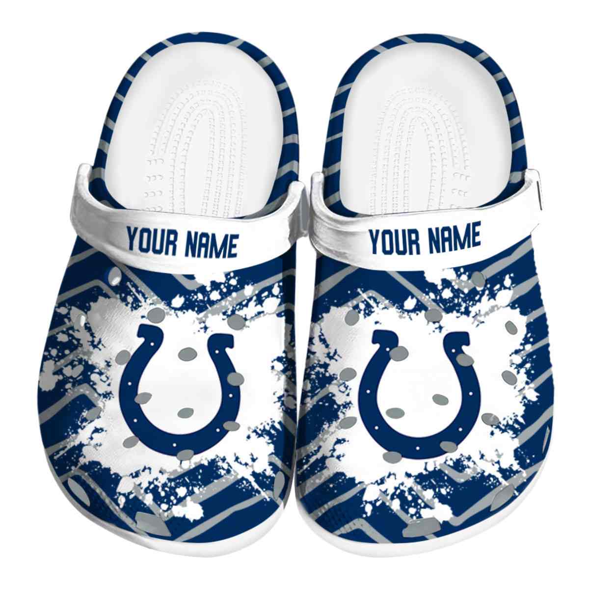 footwearmerch indianapolis colts nfl sport crocs crocband clogs shoes comfortable for men women and kids fujqq