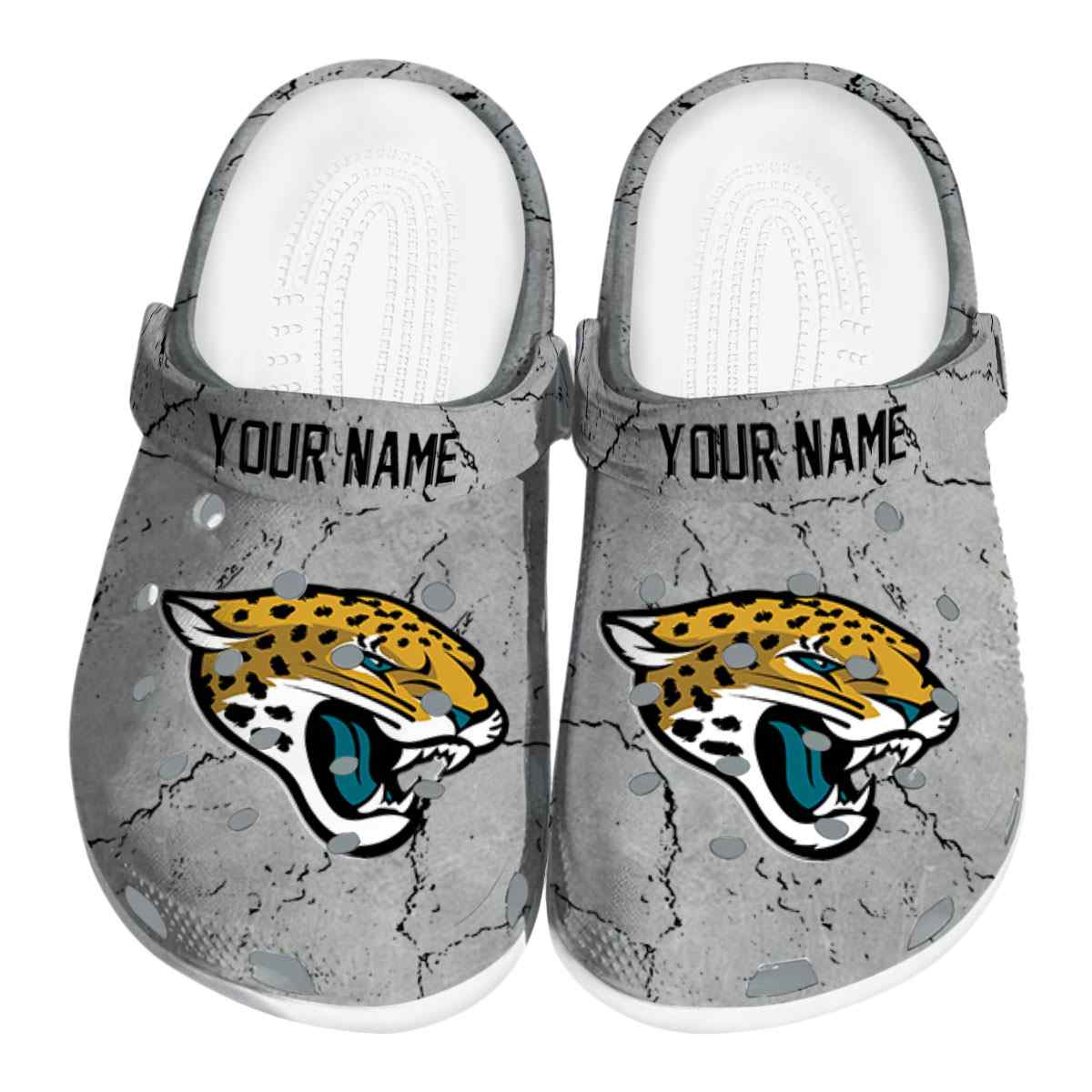 footwearmerch jacksonville jaguars nfl sport crocs crocband clogs shoes comfortable for men women and kids 9vsiw