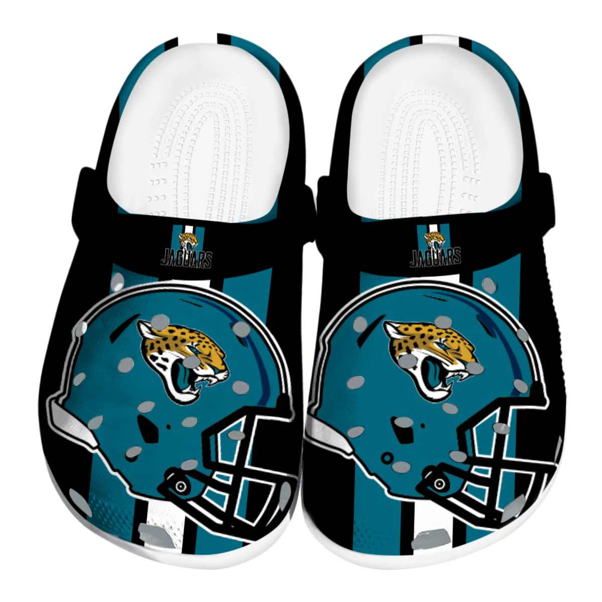footwearmerch jacksonville jaguars nfl sport crocs crocband clogs shoes comfortable for men women and kids gsoha