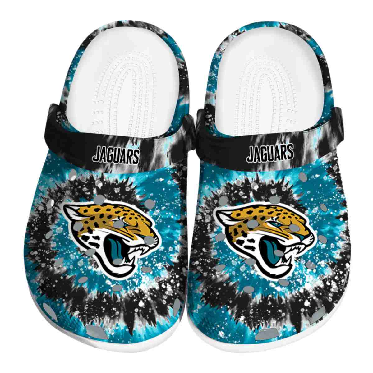 footwearmerch jacksonville jaguars nfl sport crocs crocband clogs shoes comfortable for men women and kids odq8b