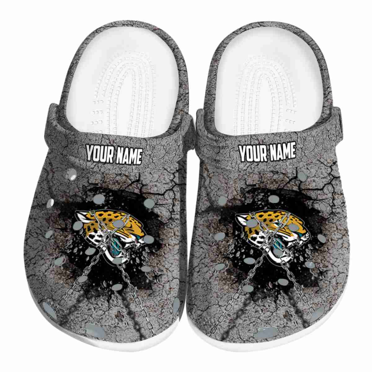 footwearmerch jacksonville jaguars nfl sport crocs crocband clogs shoes comfortable for men women and kids rtrhg