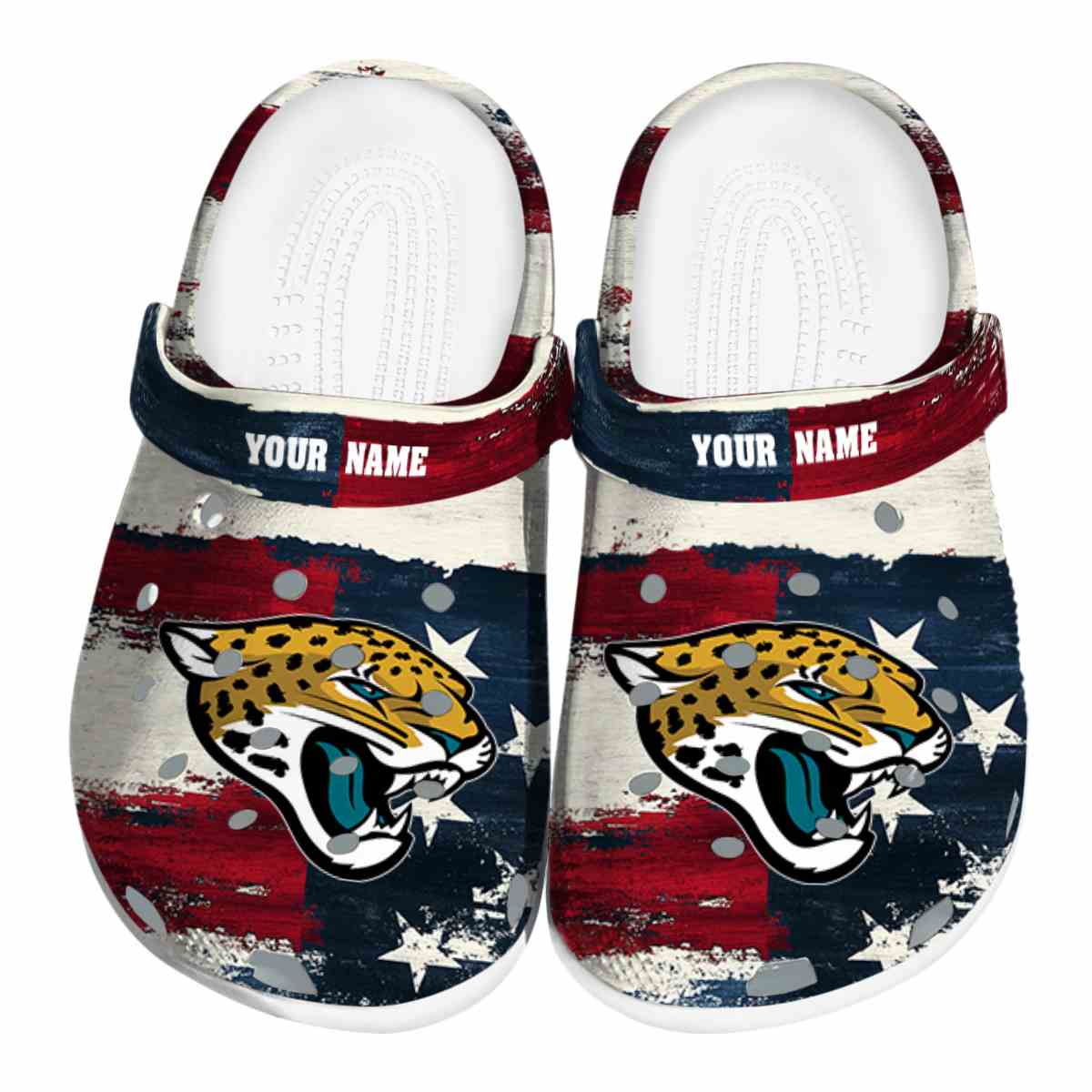 footwearmerch jacksonville jaguars nfl sport crocs crocband clogs shoes comfortable for men women and kids zohzr