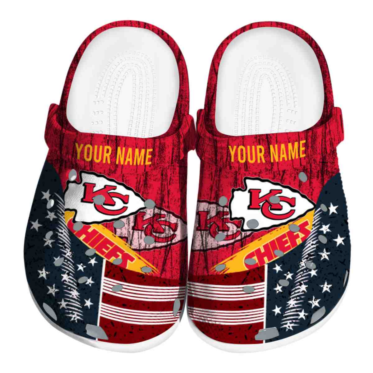 footwearmerch kansas city chiefs nfl sport crocs crocband clogs shoes comfortable for men women and kids 01rsk