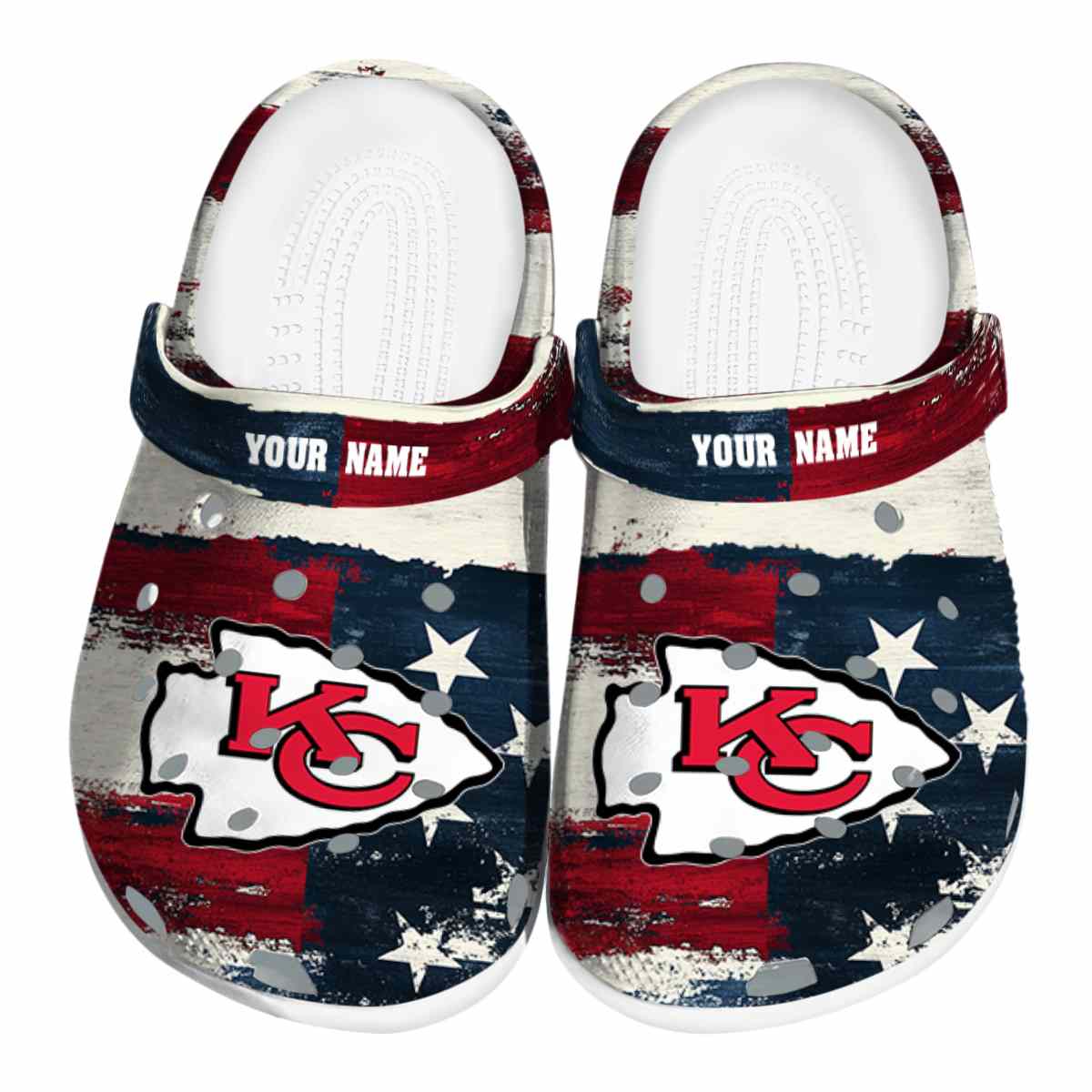 footwearmerch kansas city chiefs nfl sport crocs crocband clogs shoes comfortable for men women and kids dp5l4