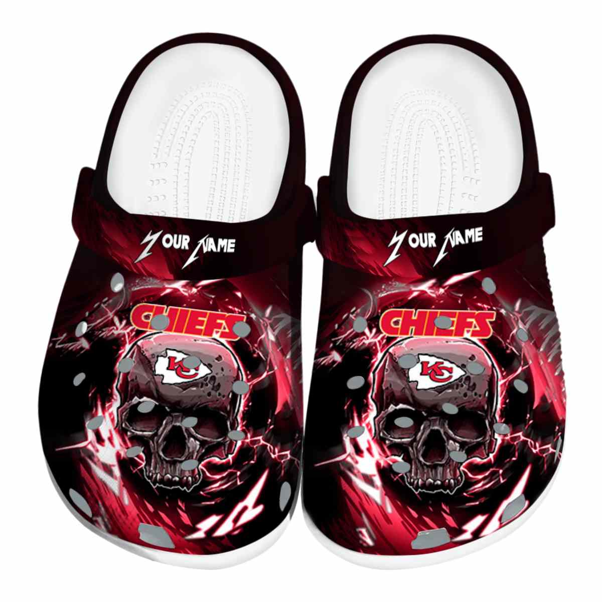 footwearmerch kansas city chiefs nfl sport crocs crocband clogs shoes comfortable for men women and kids ei5fy