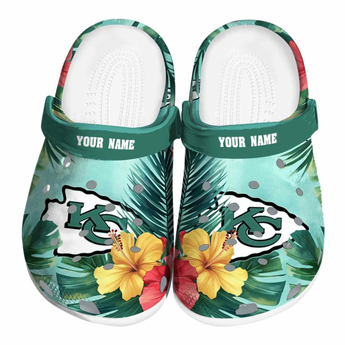 footwearmerch kansas city chiefs nfl sport crocs crocband clogs shoes comfortable for men women and kids hxbpp