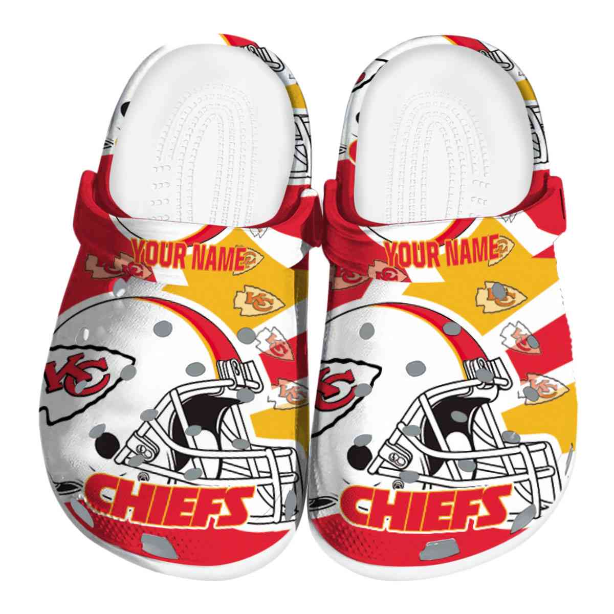 footwearmerch kansas city chiefs nfl sport crocs crocband clogs shoes comfortable for men women and kids l8lnl