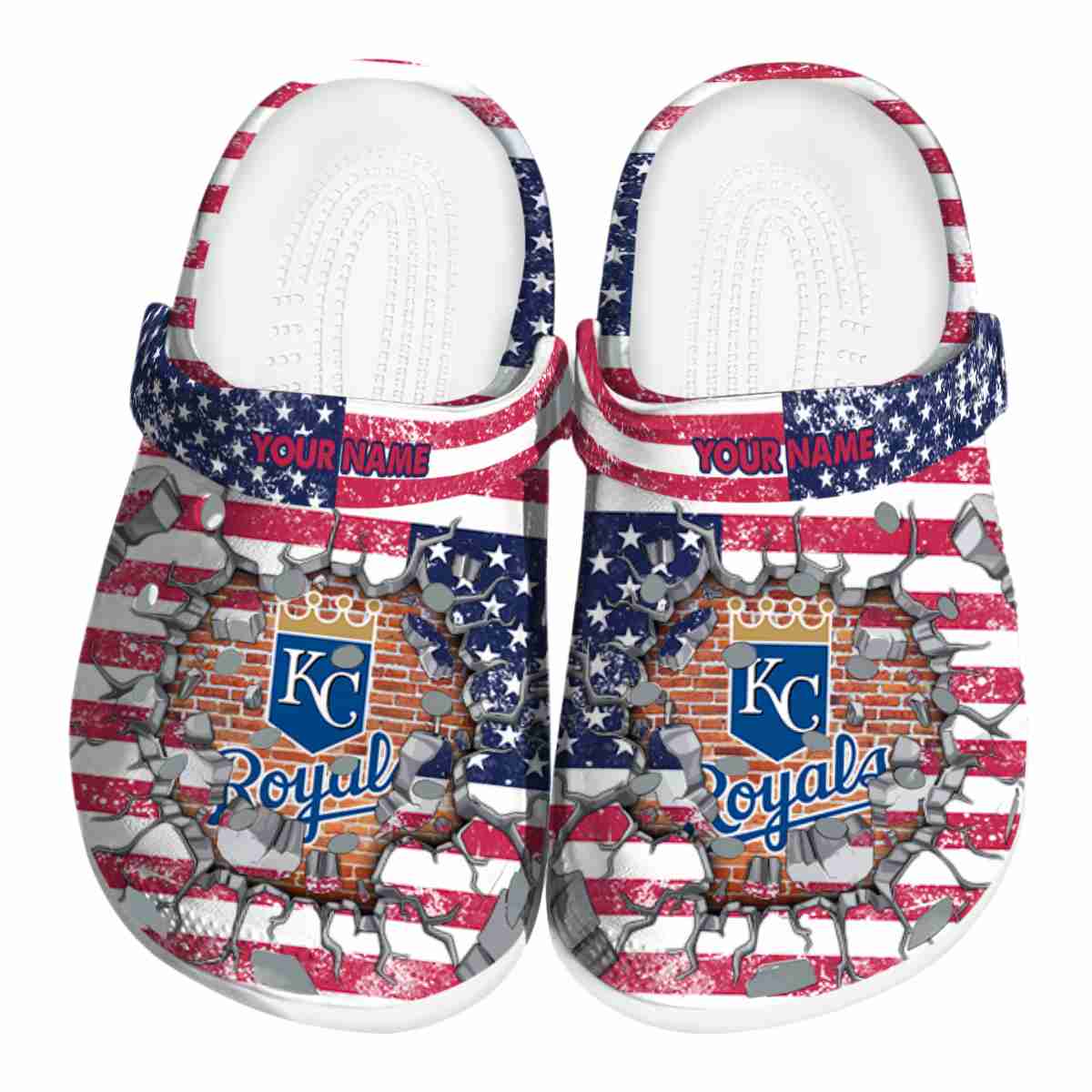 footwearmerch kansas city royals mlb sport crocs crocband clogs shoes comfortable for men women and kids fvodq