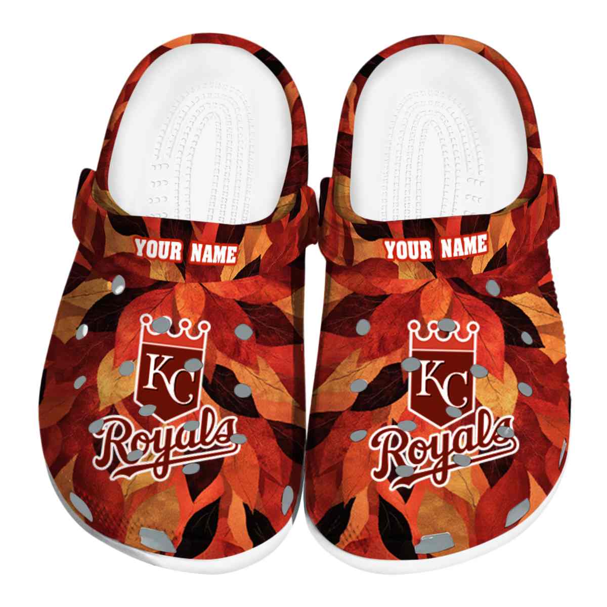 footwearmerch kansas city royals mlb sport crocs crocband clogs shoes comfortable for men women and kids gsxqo