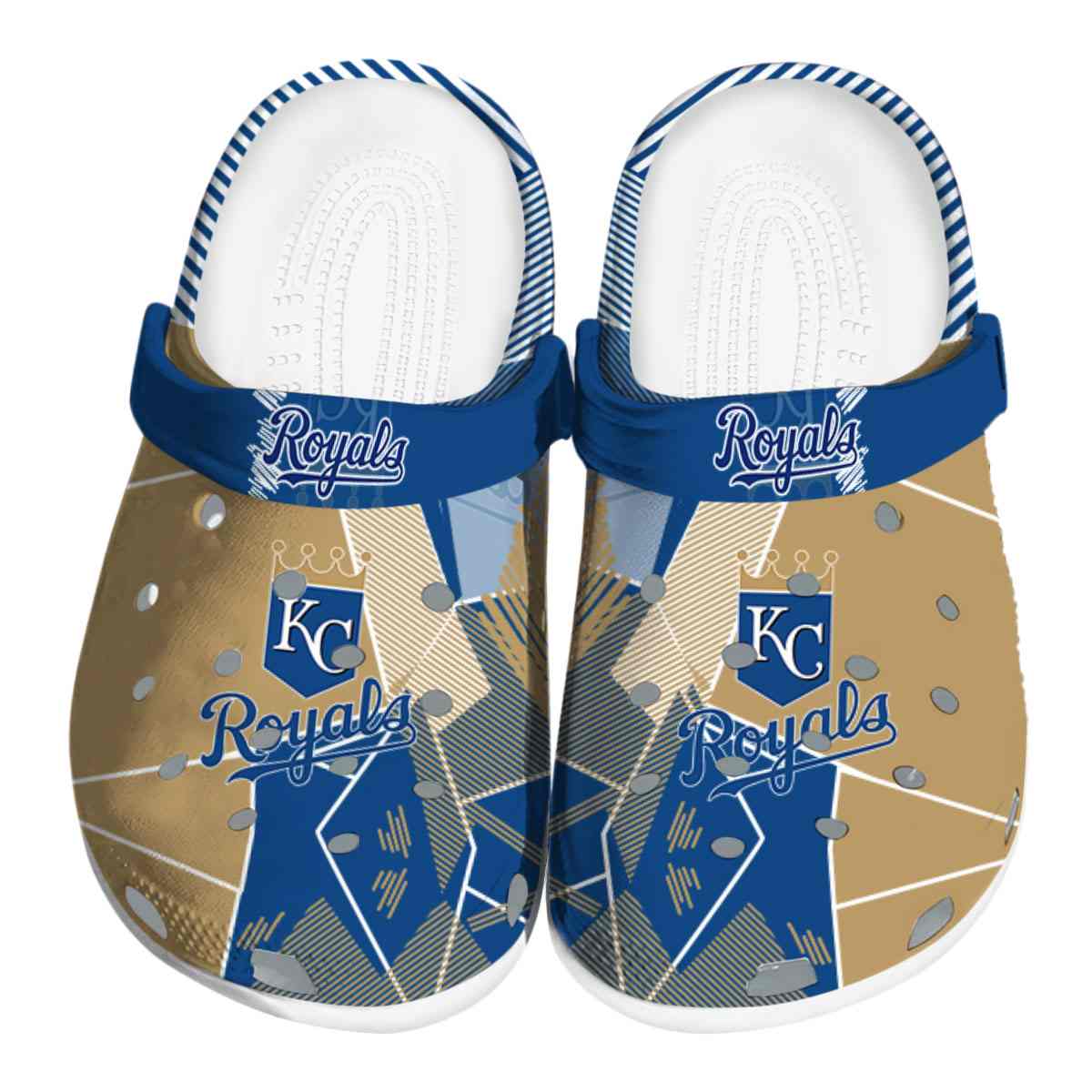 footwearmerch kansas city royals mlb sport crocs crocband clogs shoes comfortable for men women and kids uoskv