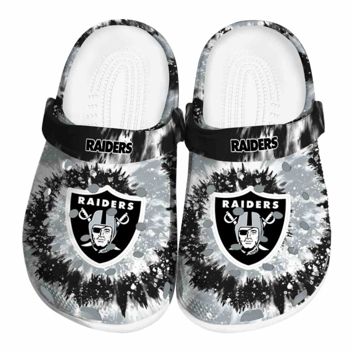 footwearmerch las vegas raiders nfl sport crocs crocband clogs shoes comfortable for men women and kids tovpq