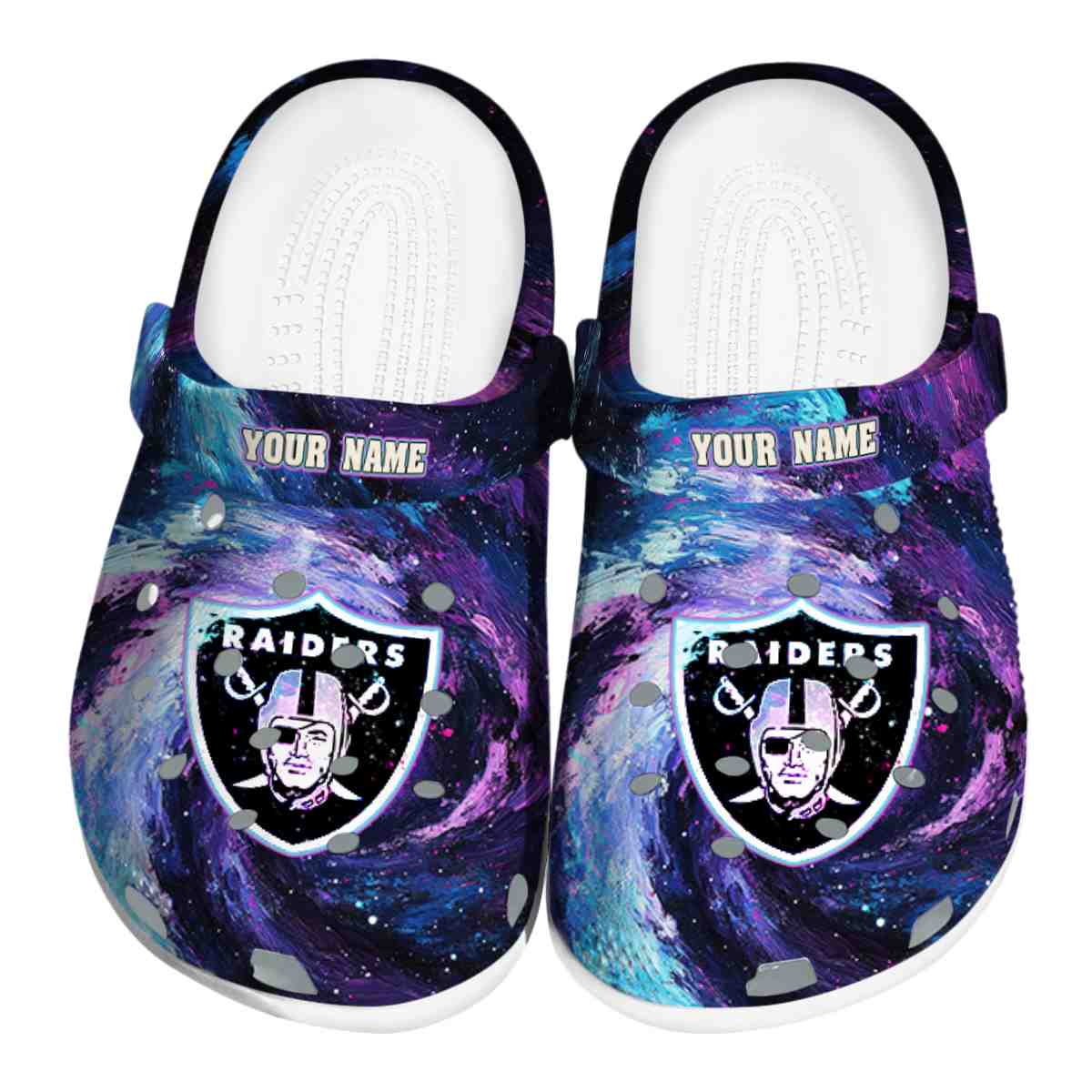 footwearmerch las vegas raiders nfl sport crocs crocband clogs shoes comfortable for men women and kids wtfbc