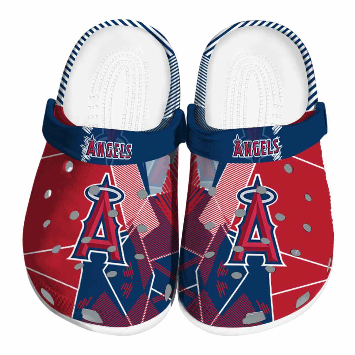 footwearmerch los angeles angels mlb sport crocs crocband clogs shoes comfortable for men women and kids 1c7wh