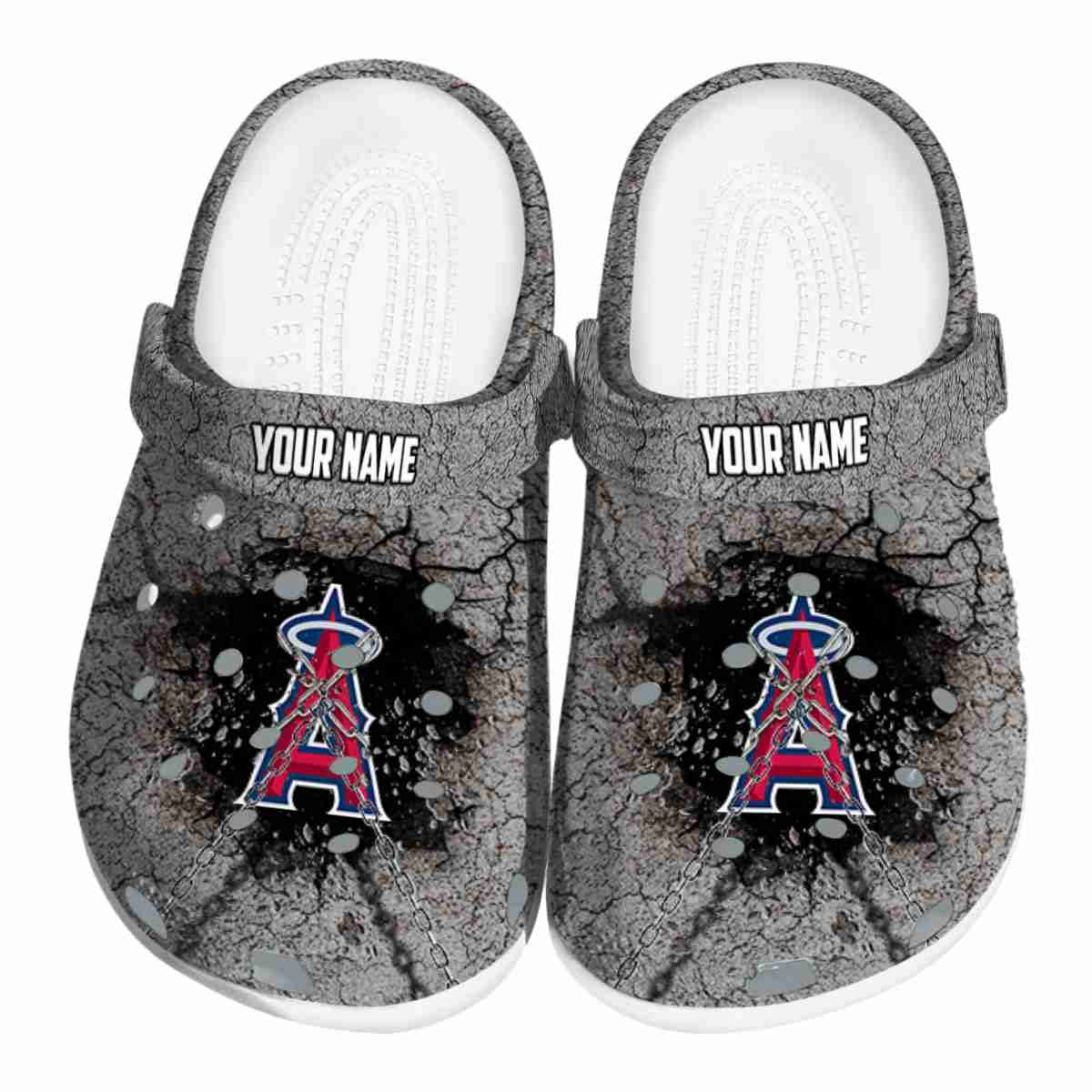 footwearmerch los angeles angels mlb sport crocs crocband clogs shoes comfortable for men women and kids 4ekgi