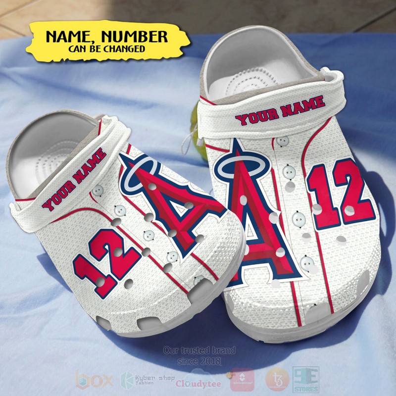 footwearmerch los angeles angels mlb sport crocs crocband clogs shoes comfortable for men women and kids 7c8jl