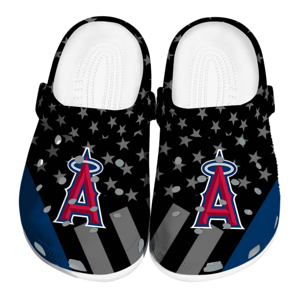 footwearmerch los angeles angels mlb sport crocs crocband clogs shoes comfortable for men women and kids htilk