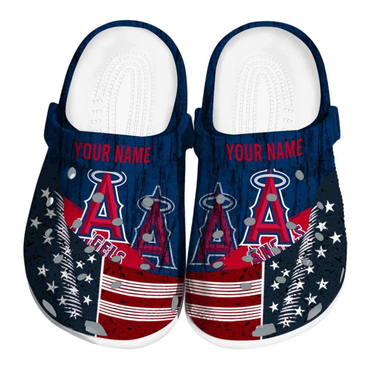 footwearmerch los angeles angels mlb sport crocs crocband clogs shoes comfortable for men women and kids nioia