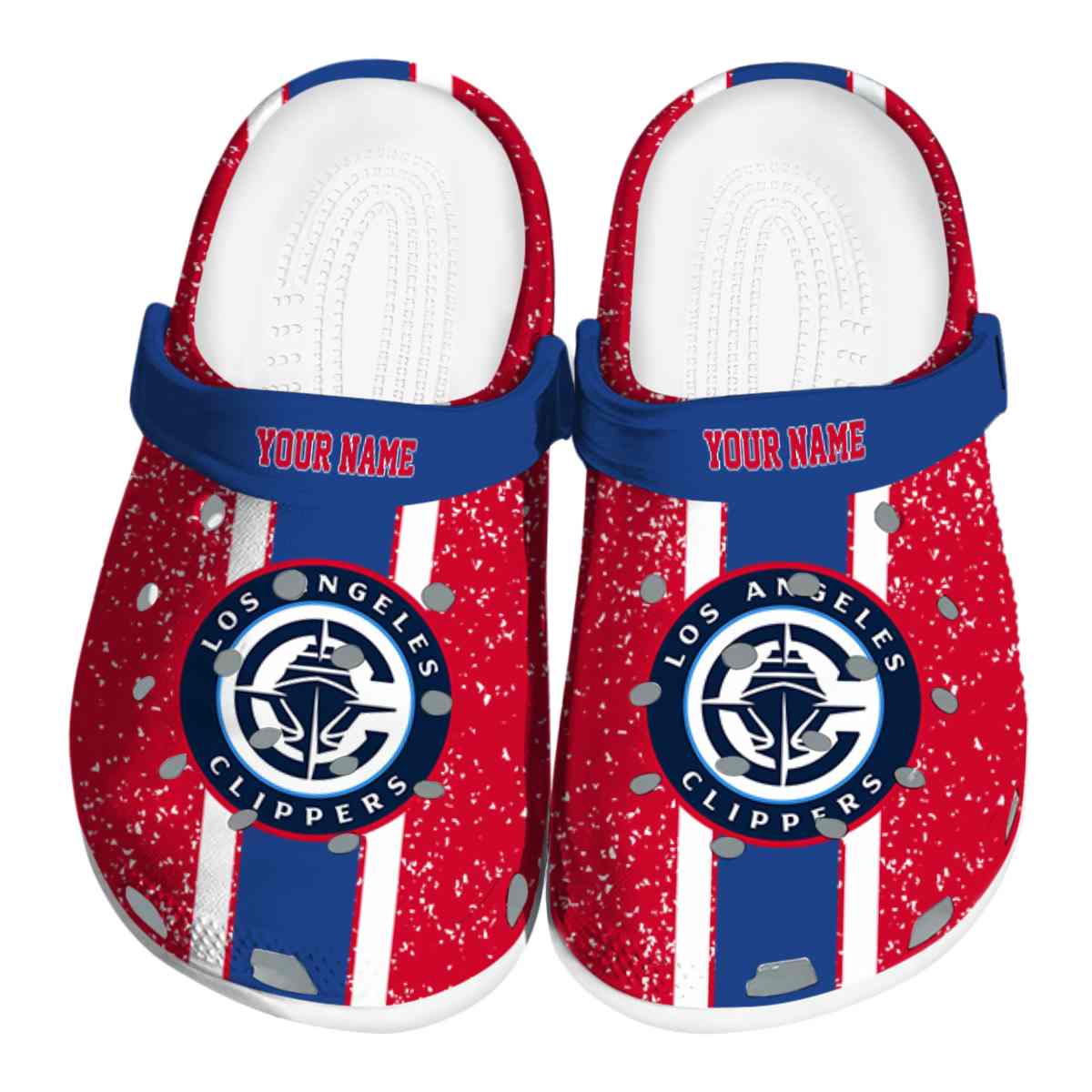 footwearmerch los angeles clippers nba sport crocs crocband clogs shoes comfortable for men women and kids 9svou