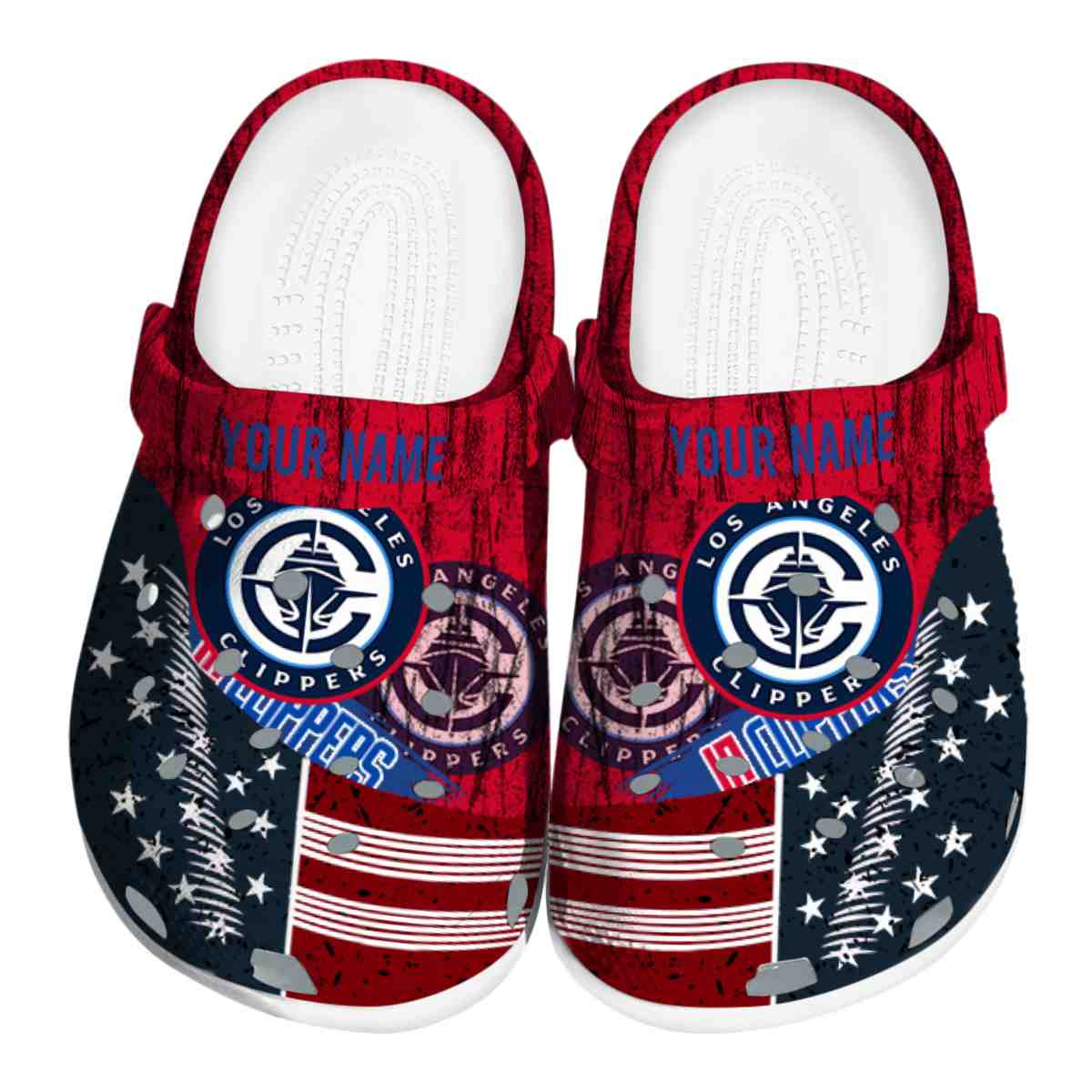 footwearmerch los angeles clippers nba sport crocs crocband clogs shoes comfortable for men women and kids ebsmb