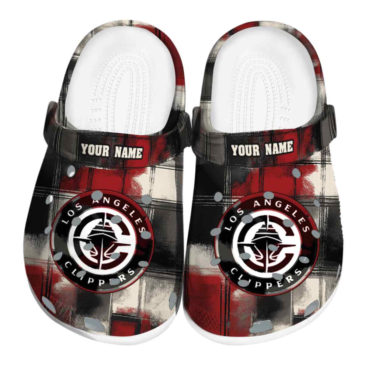 footwearmerch los angeles clippers nba sport crocs crocband clogs shoes comfortable for men women and kids qwdpb