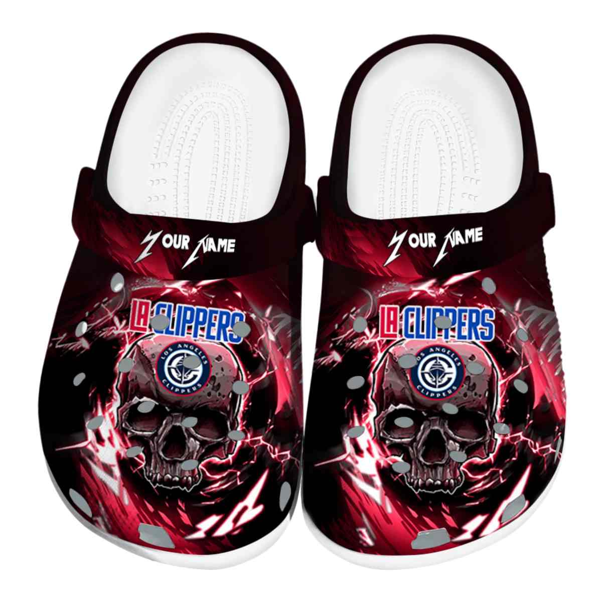 footwearmerch los angeles clippers nba sport crocs crocband clogs shoes comfortable for men women and kids ugwng