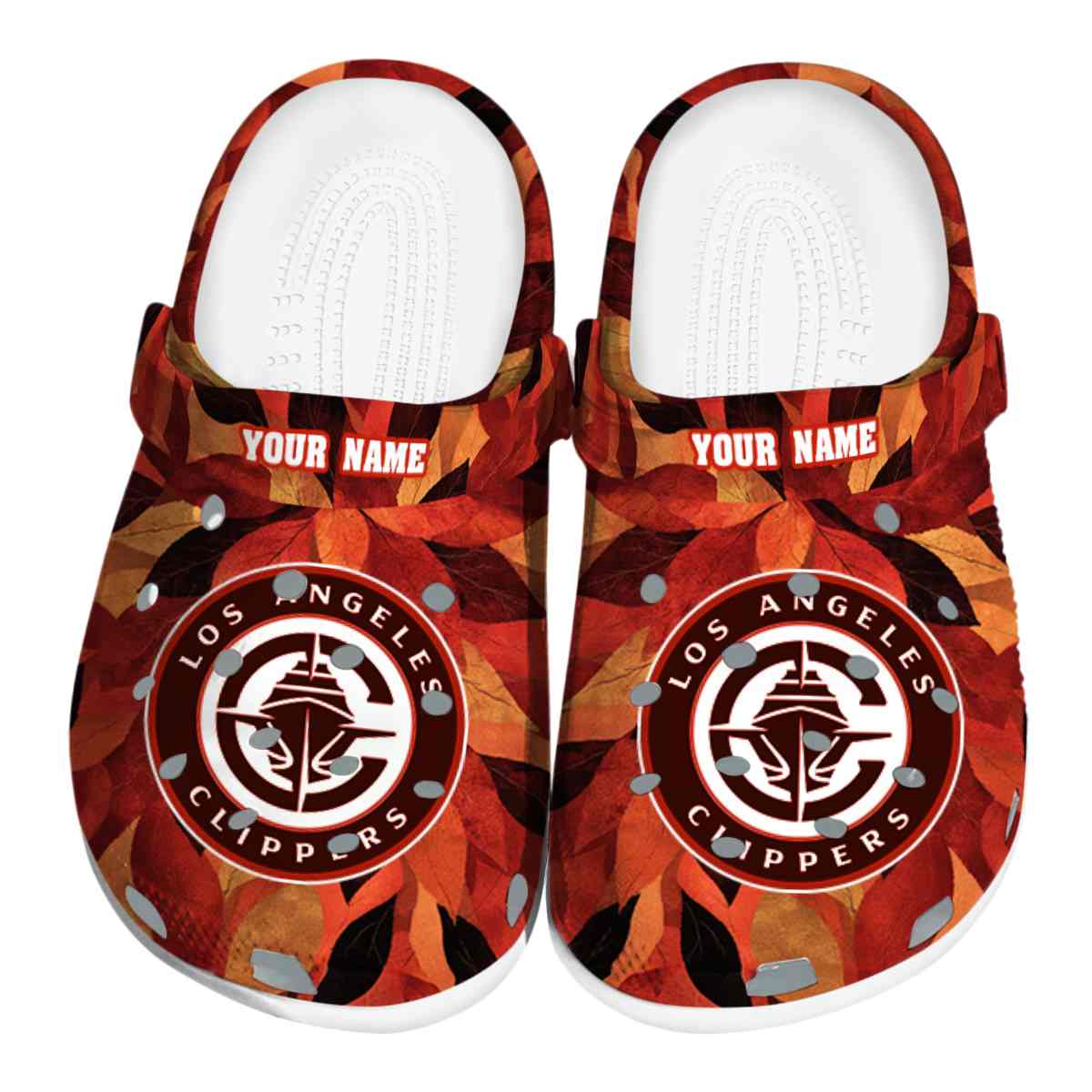 footwearmerch los angeles clippers nba sport crocs crocband clogs shoes comfortable for men women and kids xqxkv