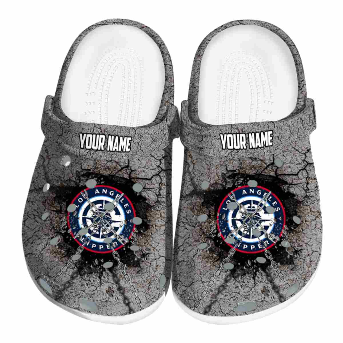 footwearmerch los angeles clippers nba sport crocs crocband clogs shoes comfortable for men women and kids ylyc0